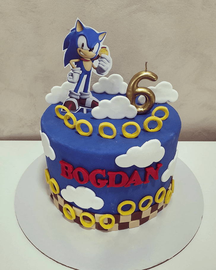 Dazzling Sonic Cake