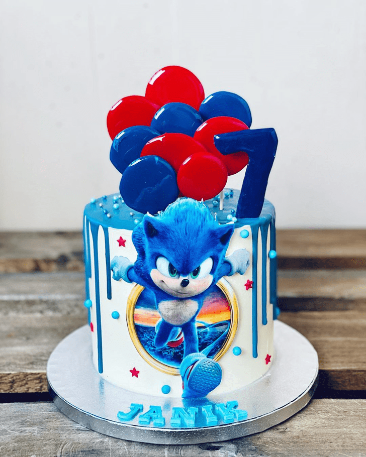 Delightful Sonic Cake