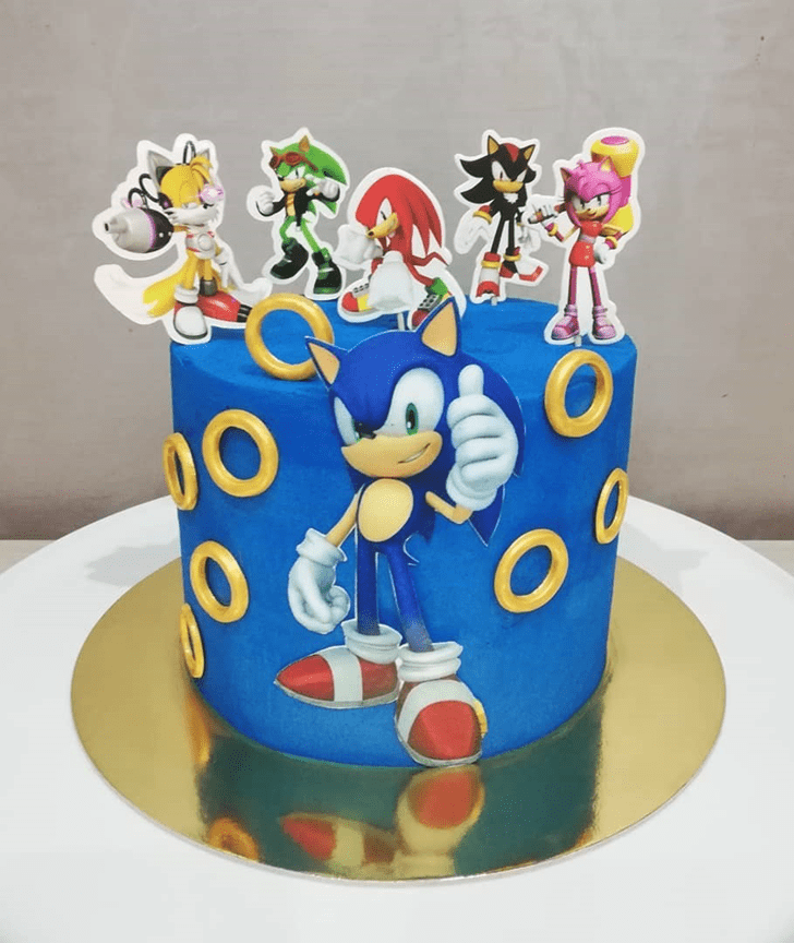 Gorgeous Sonic Cake
