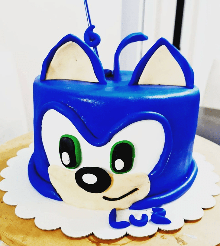 Pleasing Sonic Cake