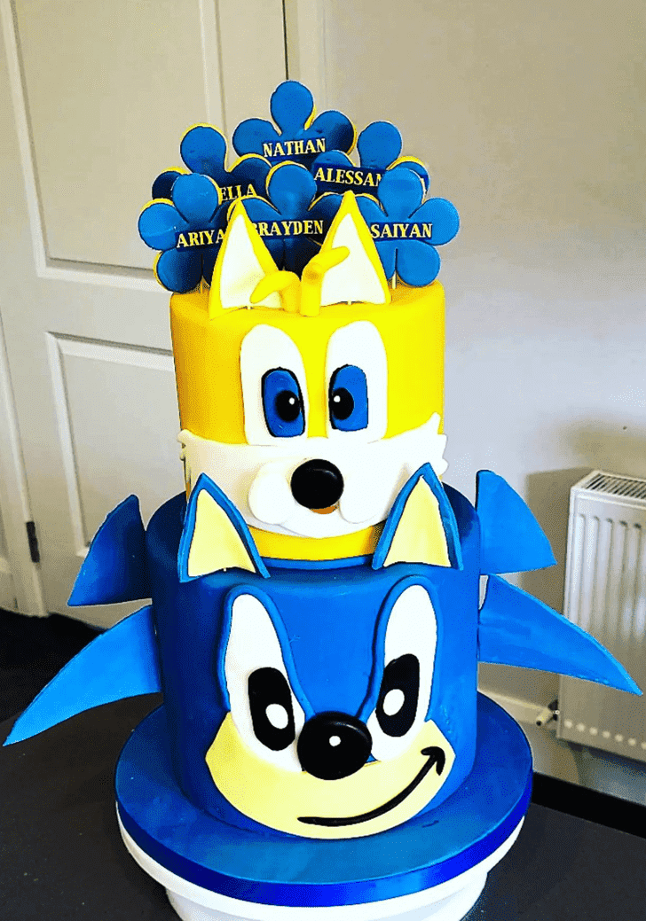 Grand Sonic the Hedgehog Cake