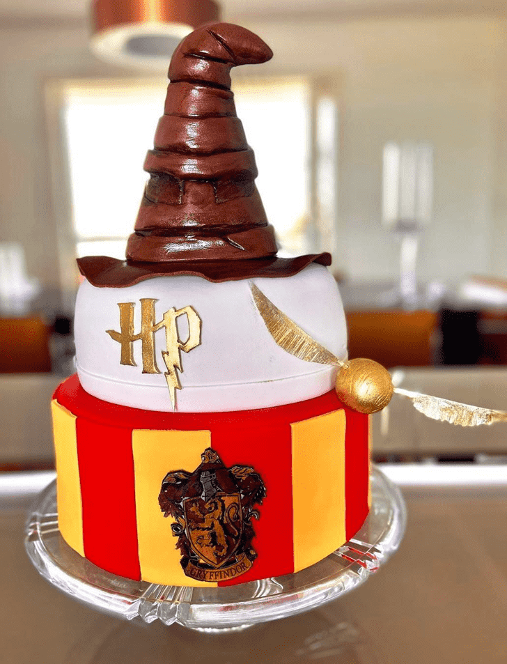 Appealing Sorting Hat Cake