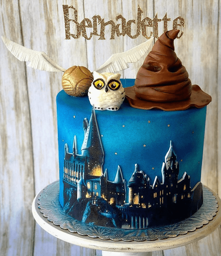 Excellent Sorting Hat Cake