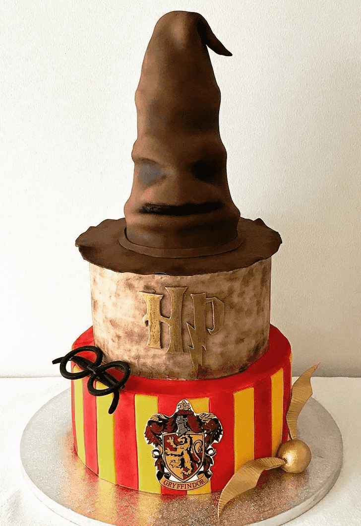 Handsome Sorting Hat Cake