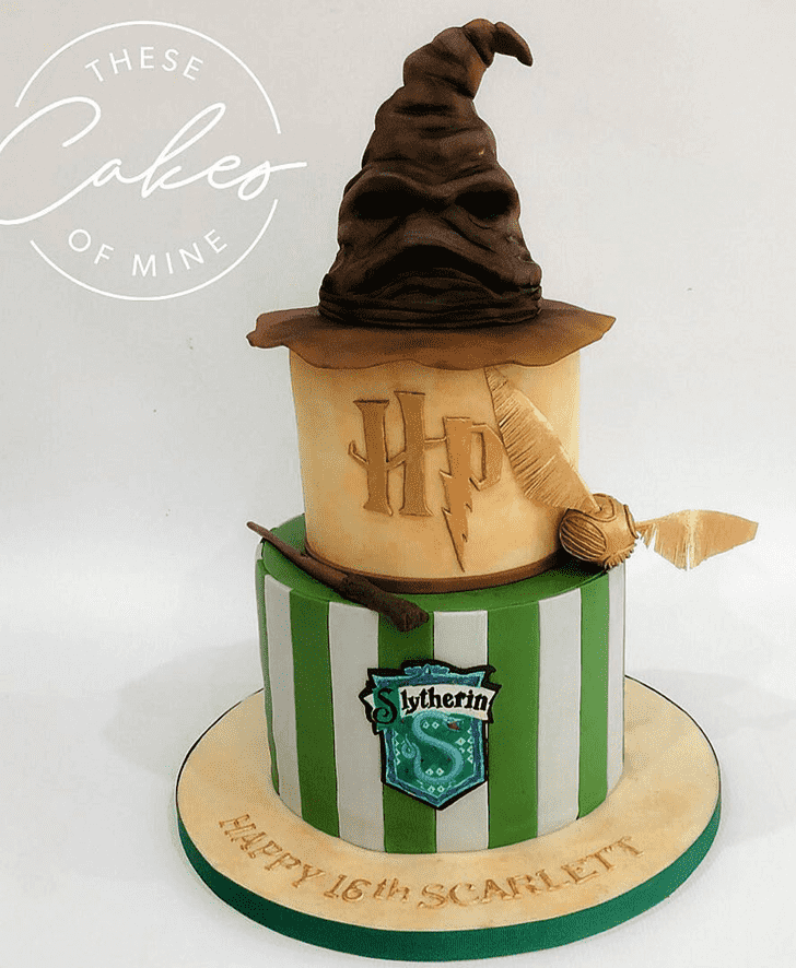 Magnificent Sorting Hat Cake