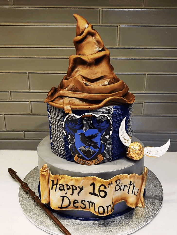 Refined Sorting Hat Cake
