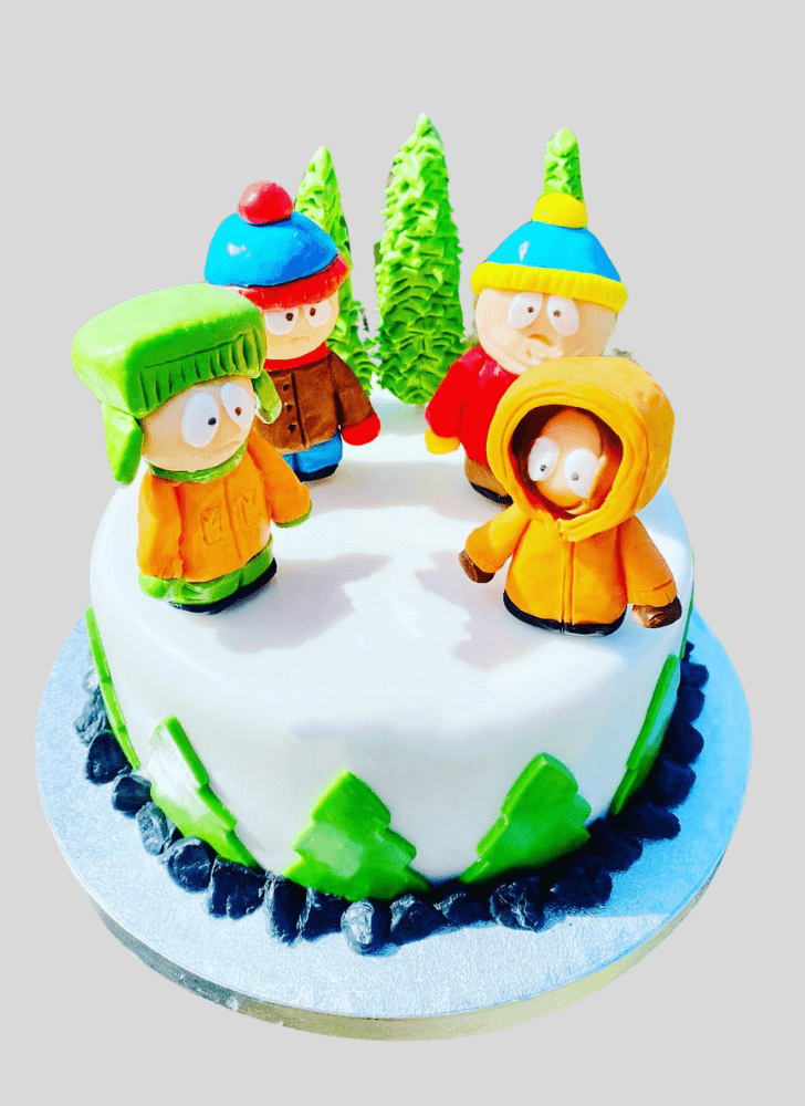 Delightful South Park Cake