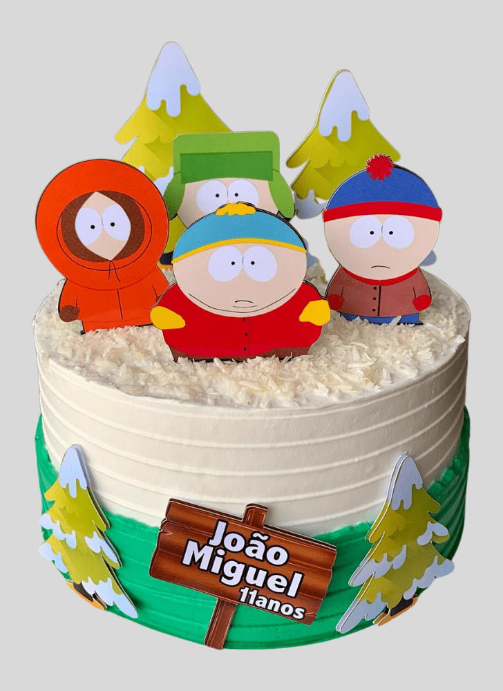 Elegant South Park Cake