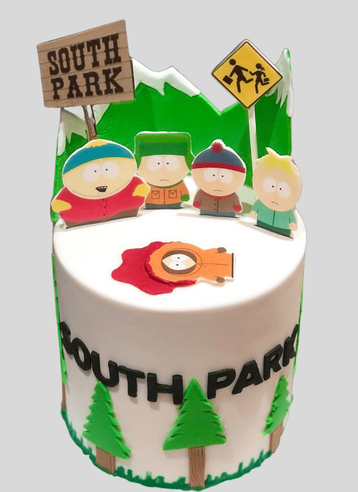 Enthralling South Park Cake
