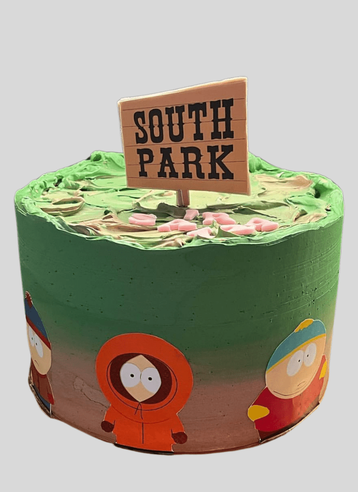 Excellent South Park Cake