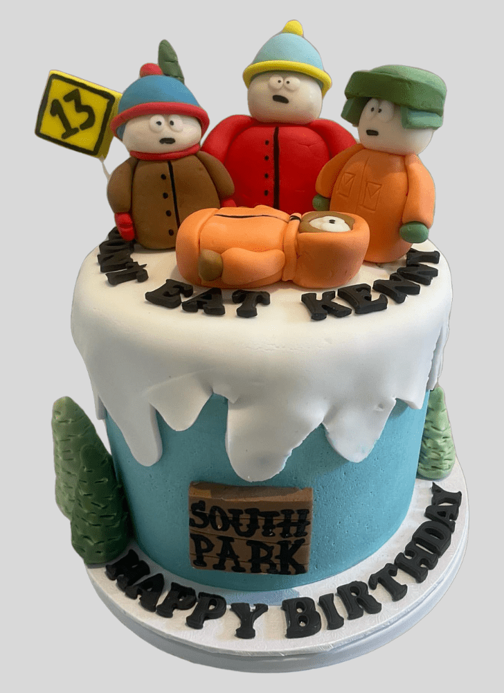 Fascinating South Park Cake