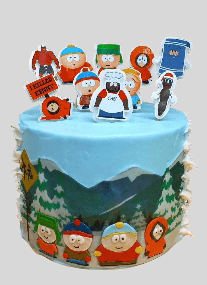 Fetching South Park Cake