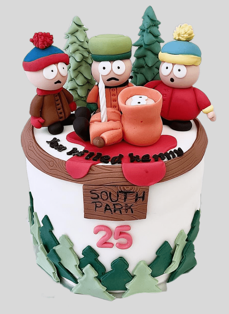 Fine South Park Cake