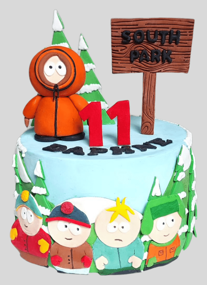 Gorgeous South Park Cake