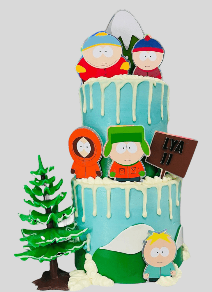 Graceful South Park Cake