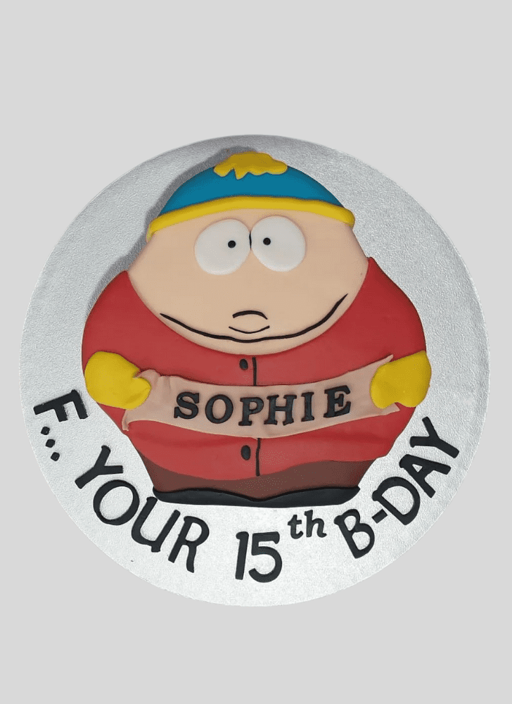 Inviting South Park Cake