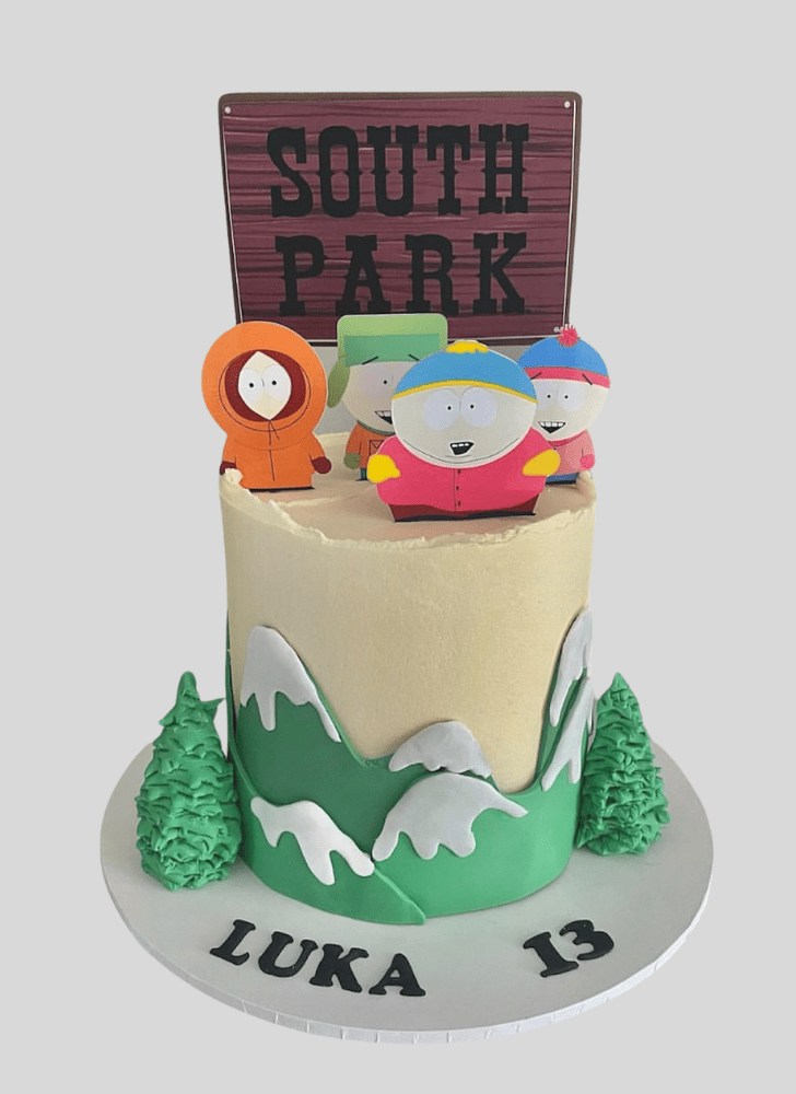 Magnetic South Park Cake