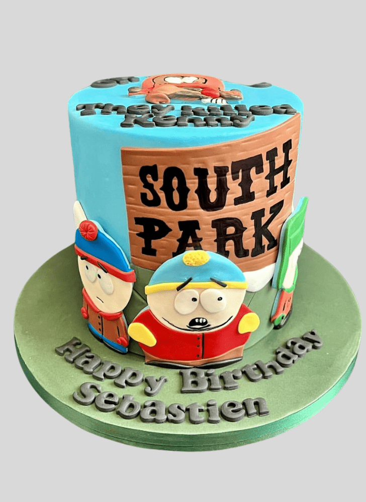 Mesmeric South Park Cake