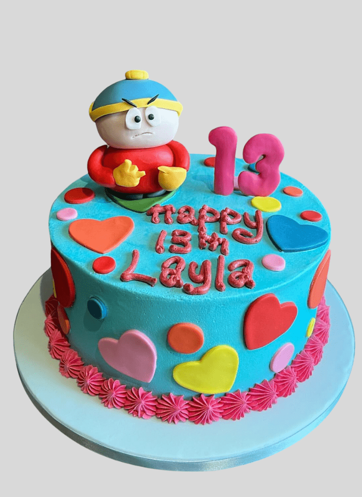 Pleasing South Park Cake