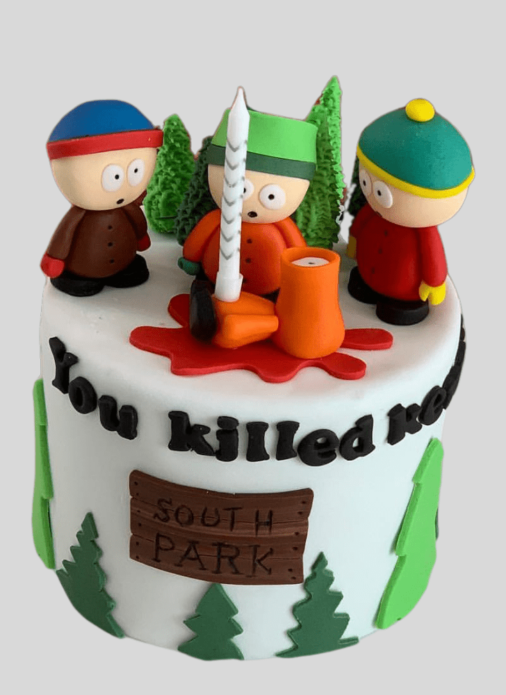 Resplendent South Park Cake