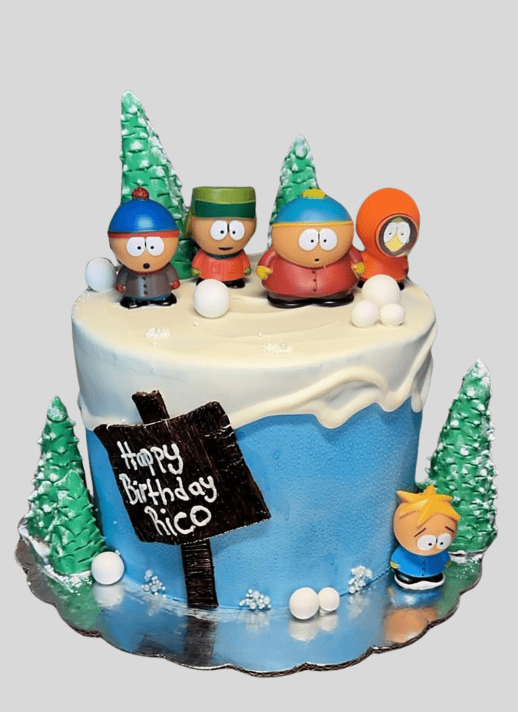 Slightly South Park Cake