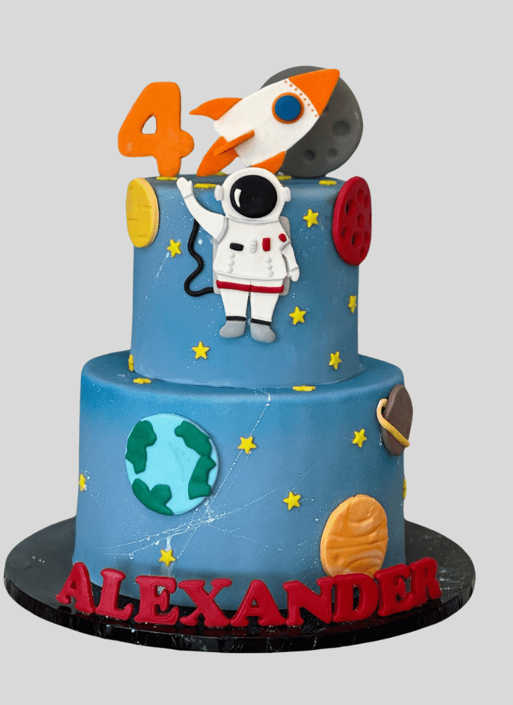 Adorable Space Cake