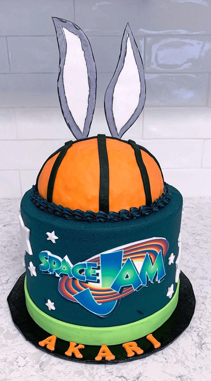 Comely Space Jam Cake
