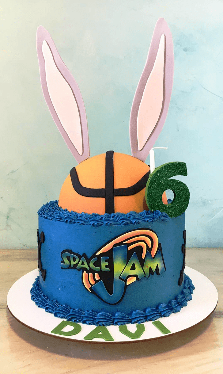 Space Jam Birthday Cake Ideas Images Pictures 
