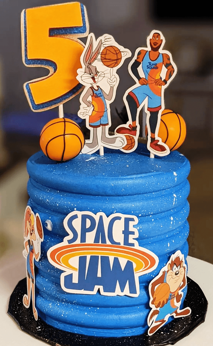 Magnetic Space Jam Cake
