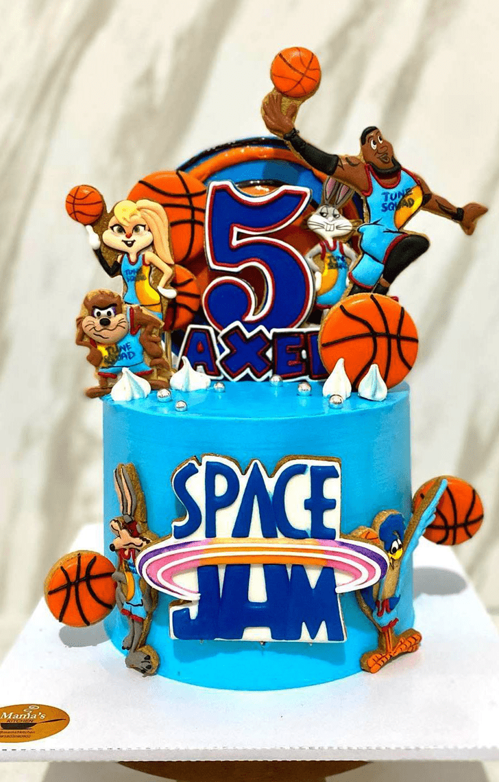 Resplendent Space Jam Cake