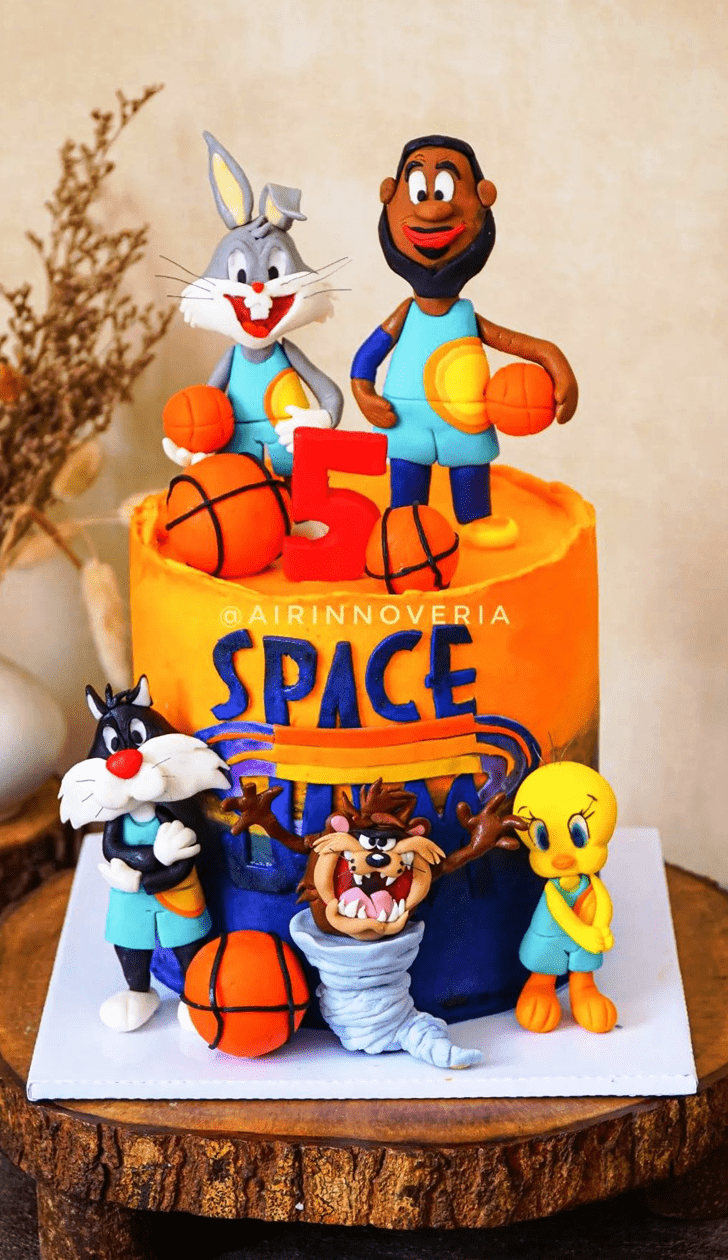 Stunning Space Jam Cake