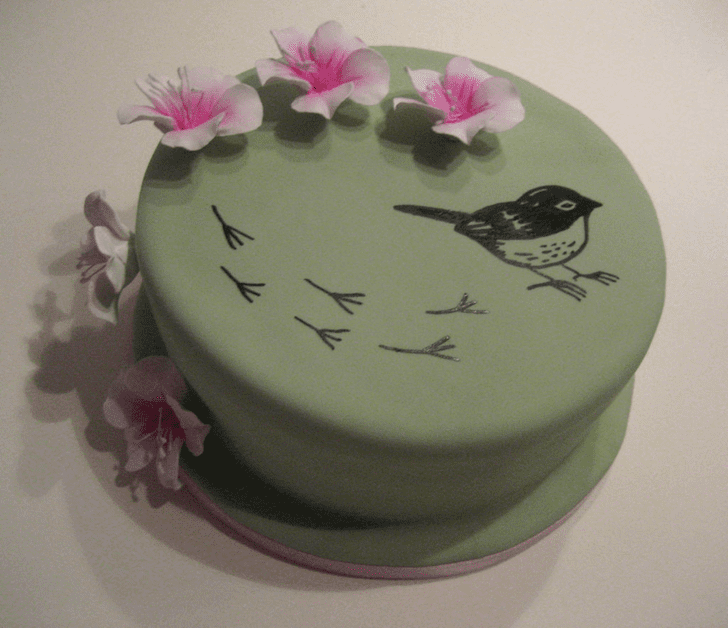Beauteous Sparrow Cake