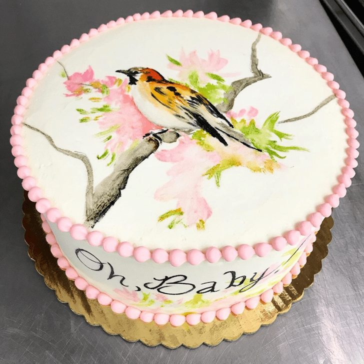 Charming Sparrow Cake