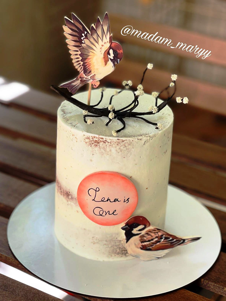 Delicate Sparrow Cake