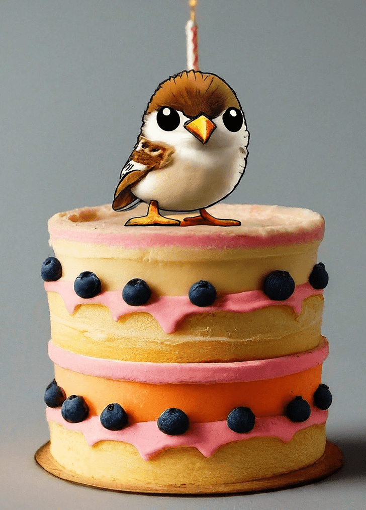Fascinating Sparrow Cake