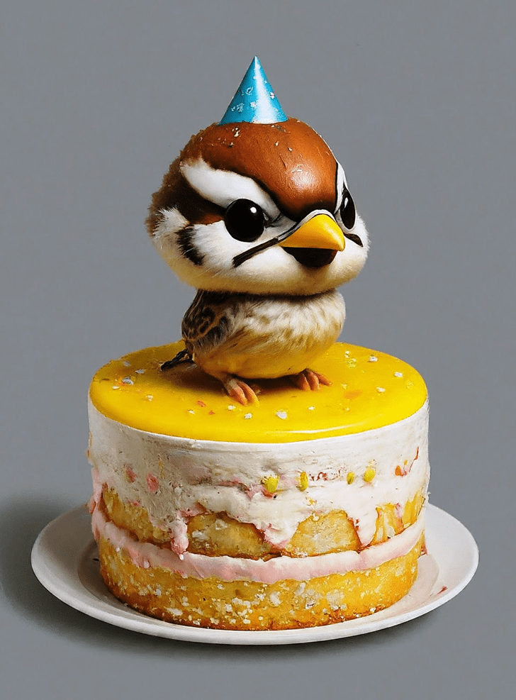 Gorgeous Sparrow Cake