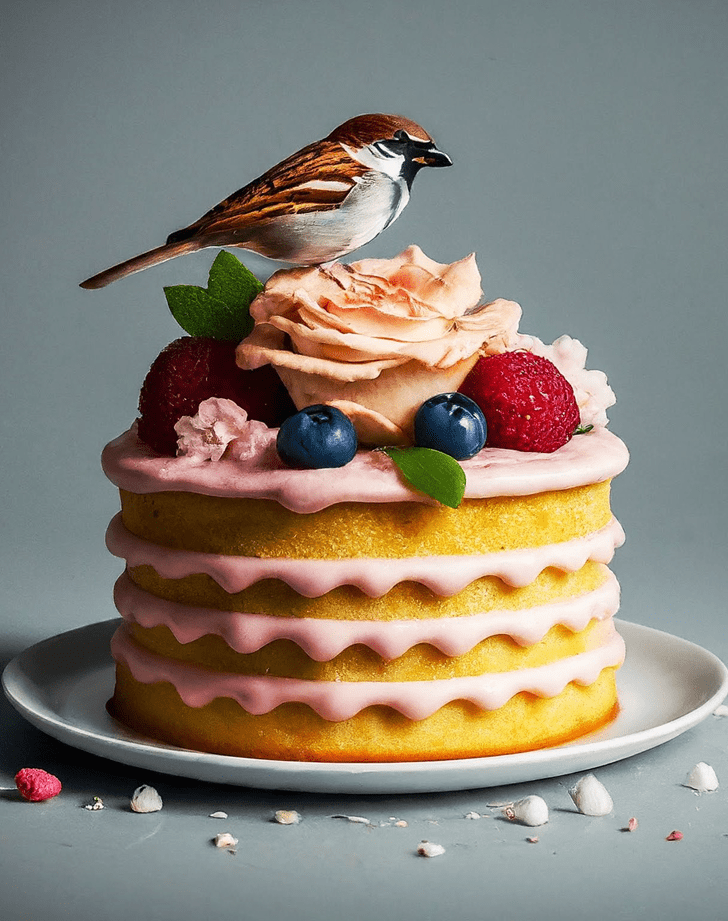 Slightly Sparrow Cake
