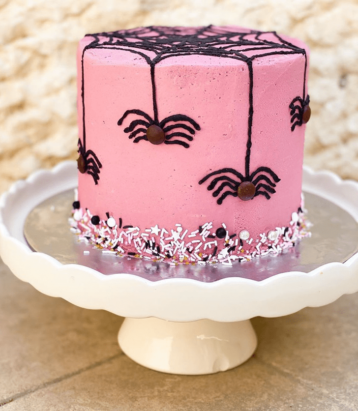 Appealing Spider Cake