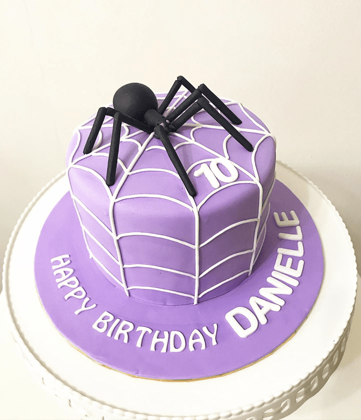 Dazzling Spider Cake