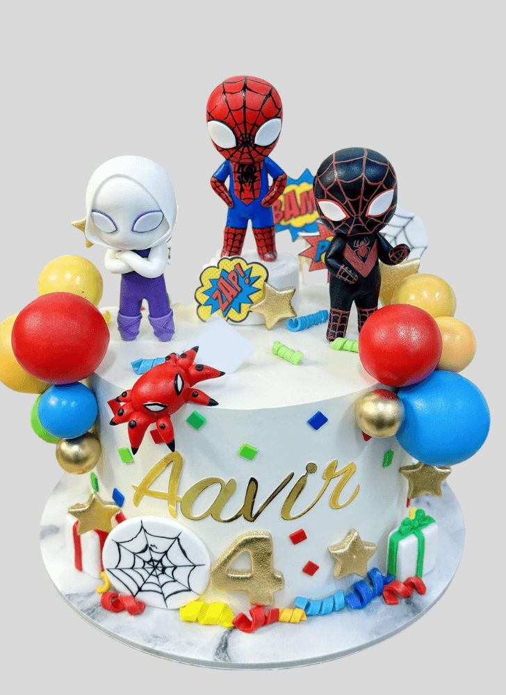 Ideal Spider-Verse Cake