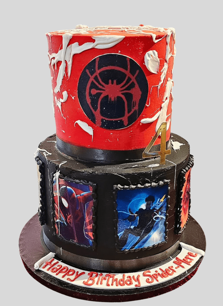Nice Spider-Verse Cake