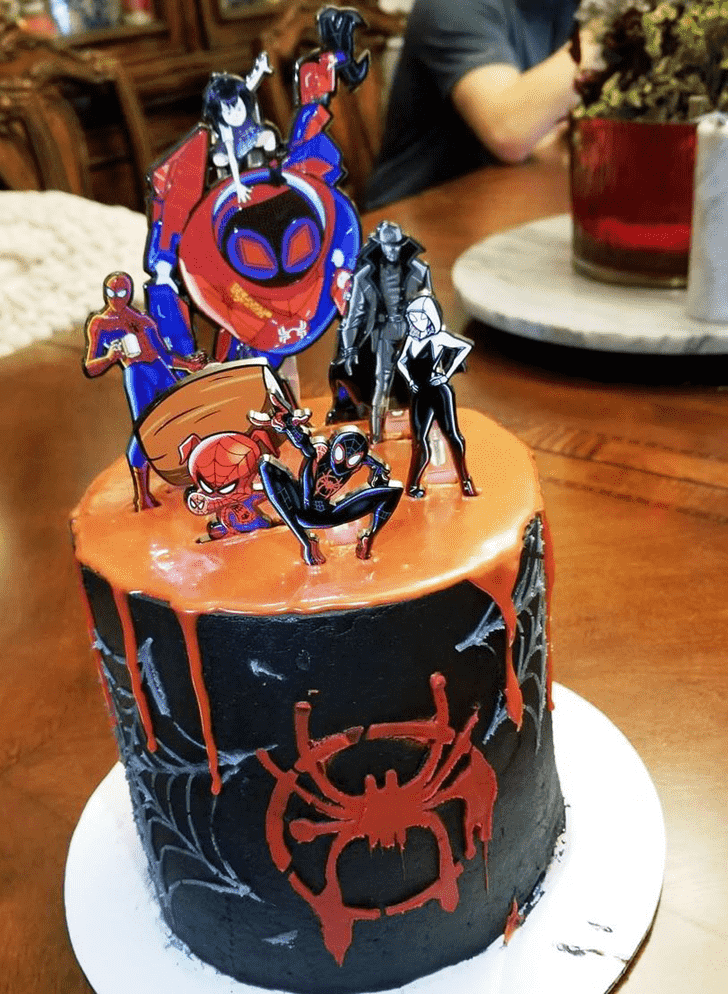 Bewitching Spider-Verse Cake