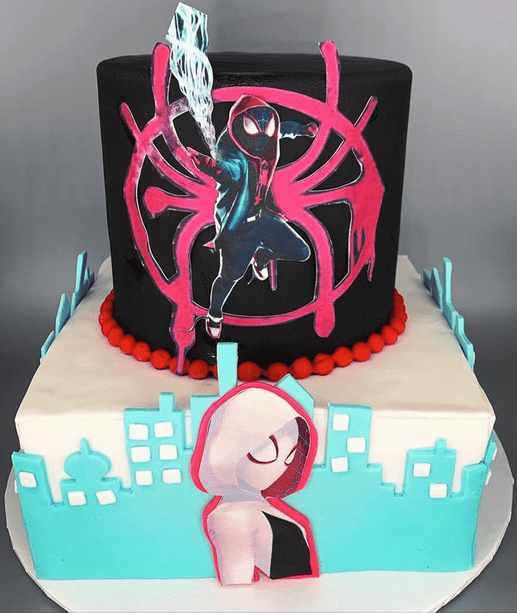 Fair Spider-Verse Cake