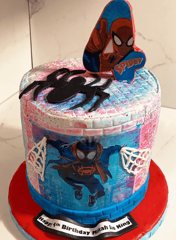 Splendid Spider-Verse Cake