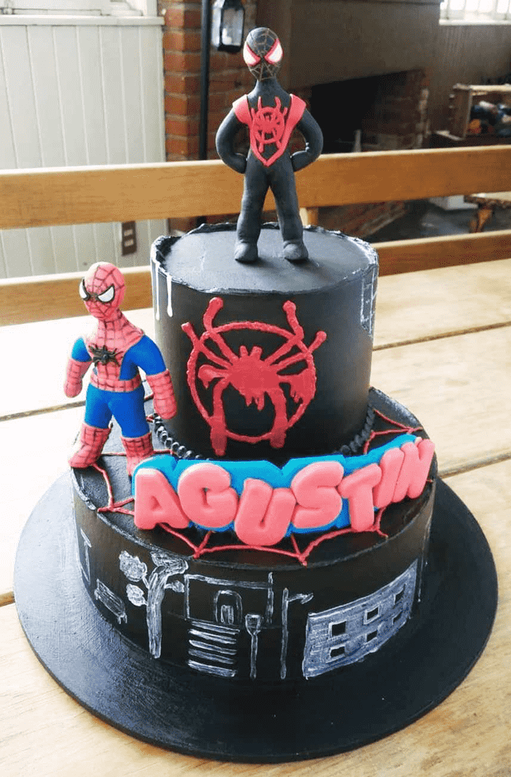 Superb Spider-Verse Cake