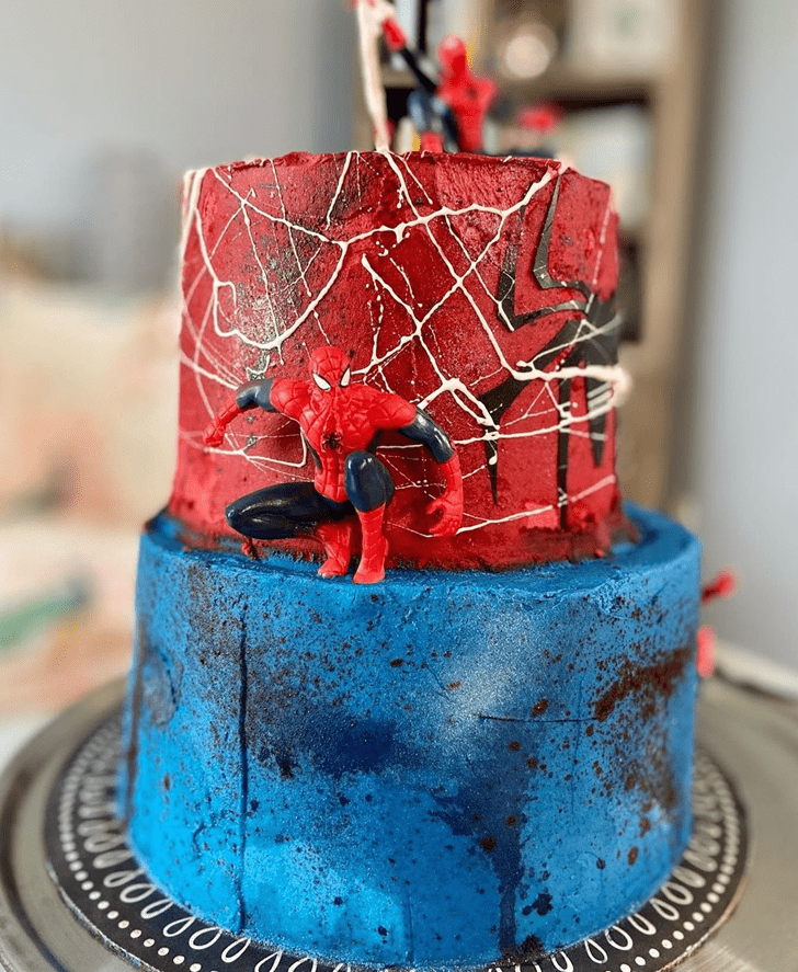 Fair Spiderman Cake