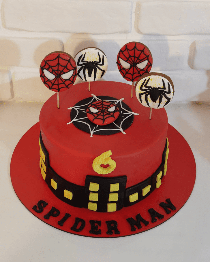 Magnificent Spiderman Cake