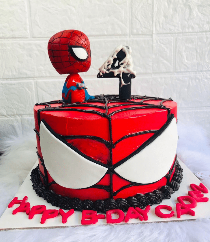 Stunning Spiderman Cake