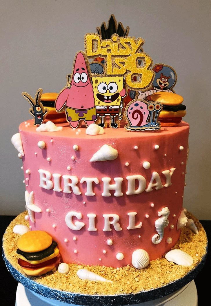 Classy Spongebob Squarepants Cake