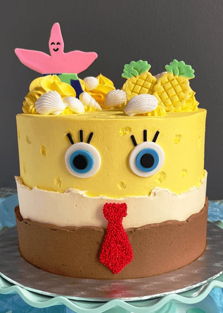 Comely Spongebob Squarepants Cake
